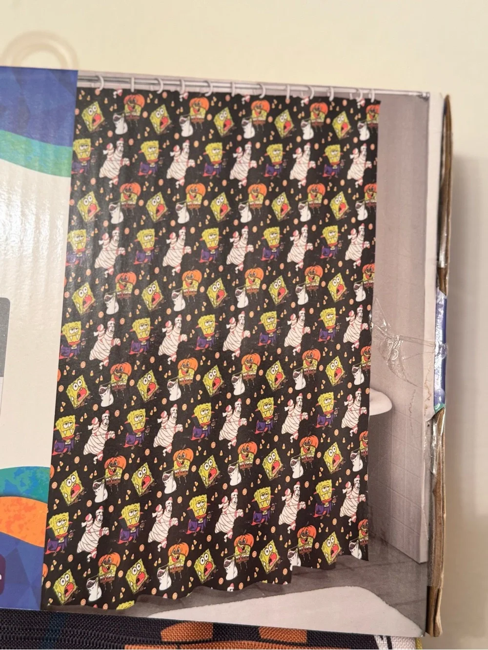 SpongeBob SquarePants Halloween Shower Curtain